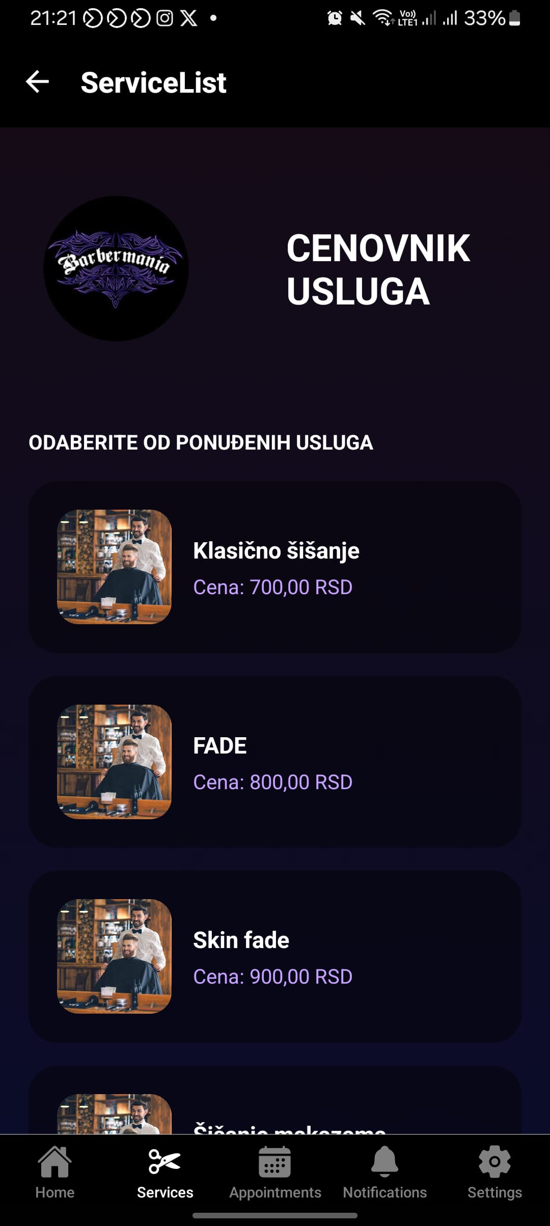 App Screenshot 2